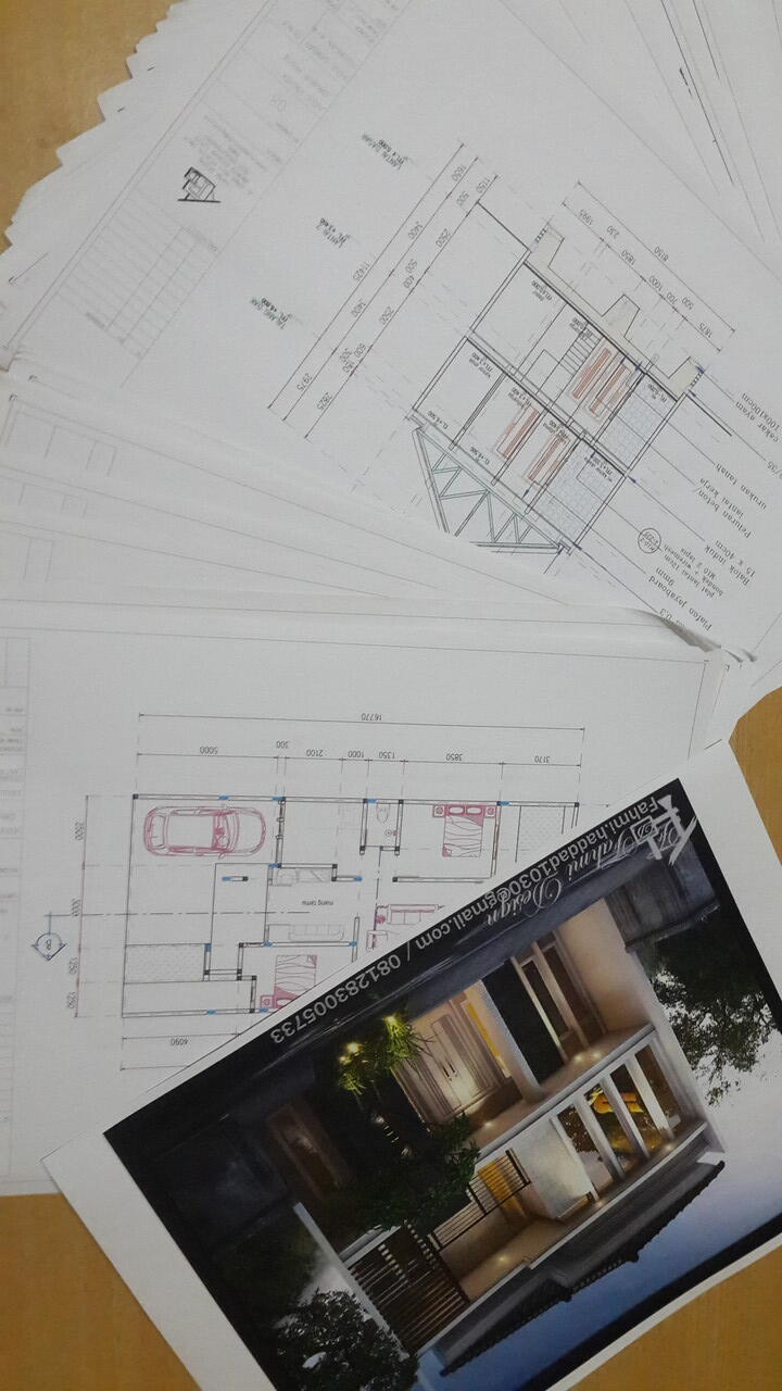 jasa arsitek ( gambar, desain, dan build ) rumah tinggal, kost2an, ruko, dll
