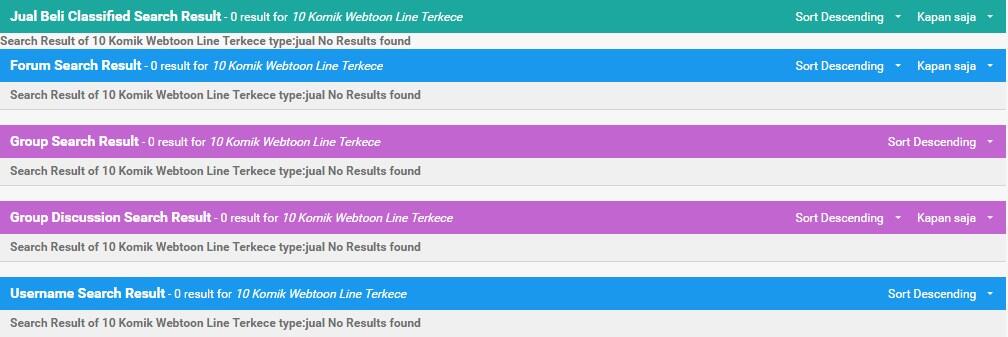 10 Komik Webtoon Line Terkece