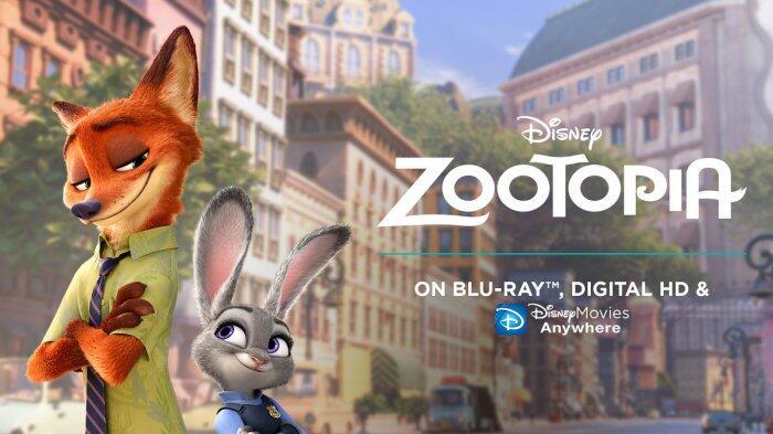 Zootopia Raih Film Animasi Terbaik di Oscar 2017