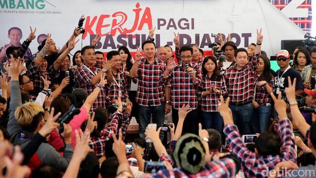 Lewat Door to Door, Timses Ahok Yakin Bisa Gaet Pendukung Agus