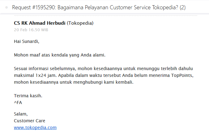 Dibohongi Promo Tokopedia