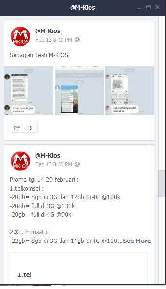 Penipuan jual beli pulsa/paket data/voucher game online atas nama M.Harmanshah .