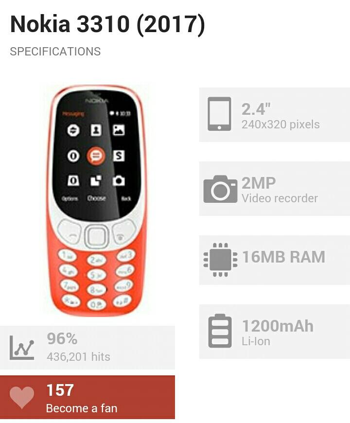 The New Nokia 3310 - Batre Awet Sebulan Tanpa Dicharge!!