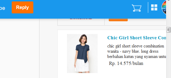 tanya pendapat agan2 ttg cewek di iklan kaskus baju matahari ini