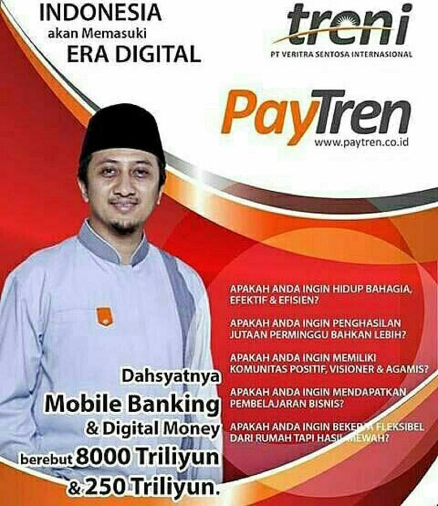 Paytren bisnis anti gagal, produk jelas, pendiri perusahaan jelas