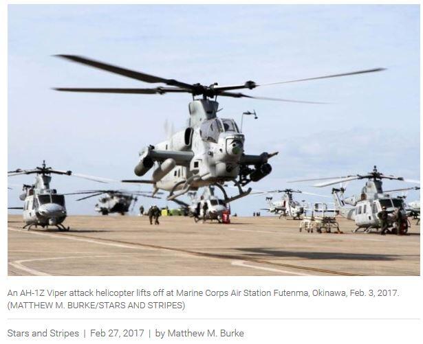 &#91;Baru&#93; Viper Attack Helicopters Give Marines New Weapon for Pacific Arsenal