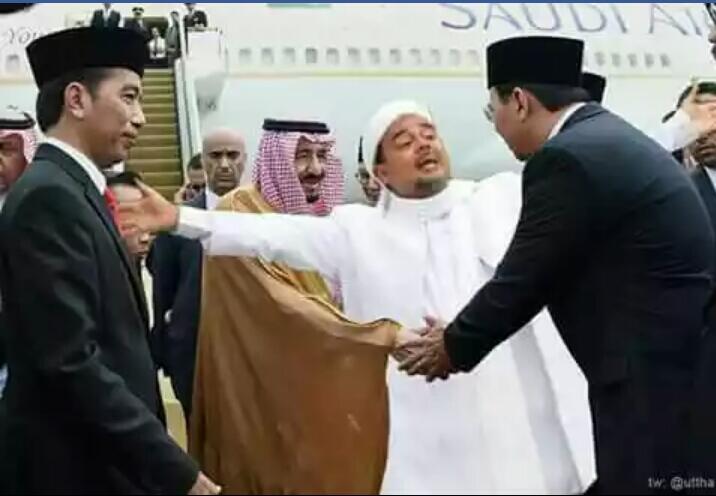 Rizieq Shihab Melobi DPR untuk Bertemu Raja Salman