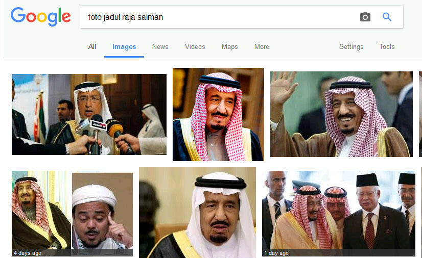 15 Foto-Foto Jadul Raja Salman