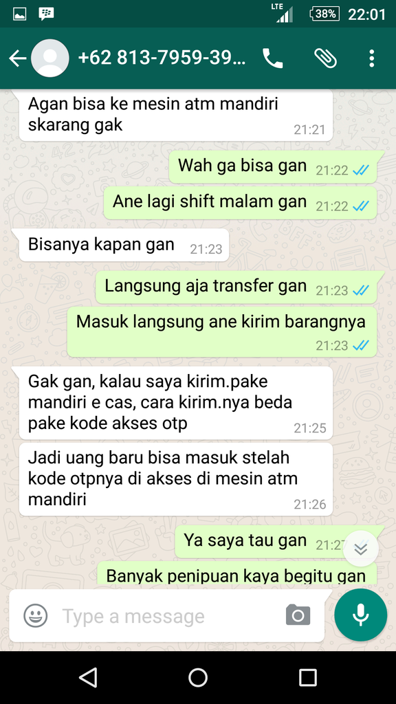 Hati Hati kepada Pembeli yang ingin melakukan pembayaran dengan Mandiri E Cash