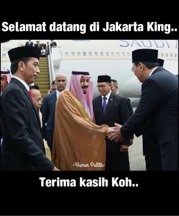 Saat Ahok Bersalaman dengan Raja Salman dari Arab Saudi