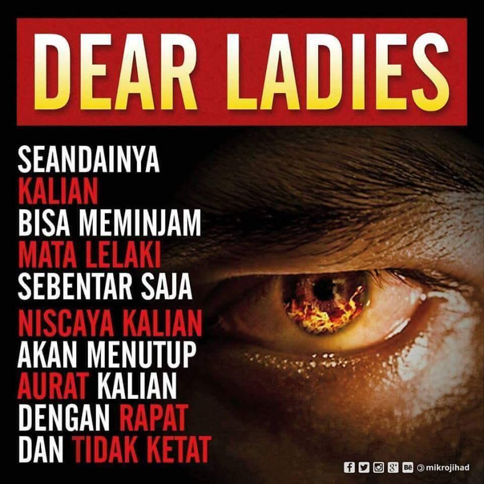 Dear Ladies, Seandainya Kalian Bisa Meminjam Mata Lelaki Sebentar Saja