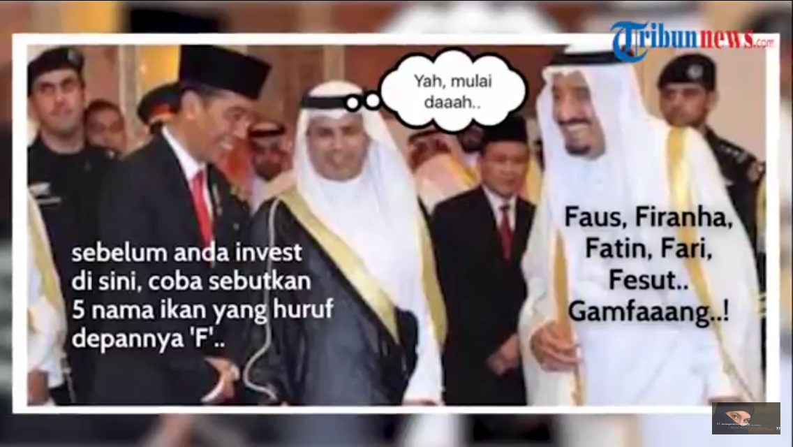 Kumpulan Meme Tentang Arab dan Raja Salman yang Bikin Ngakak Guling-guling!