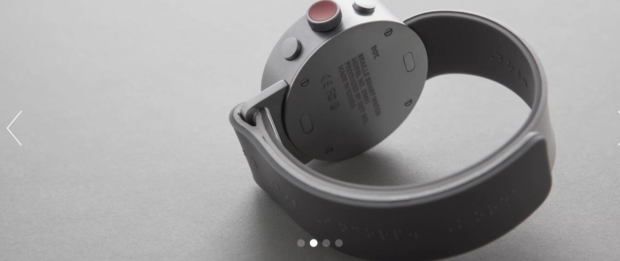 Smartwatch Braille Pertama di Dunia, Gan