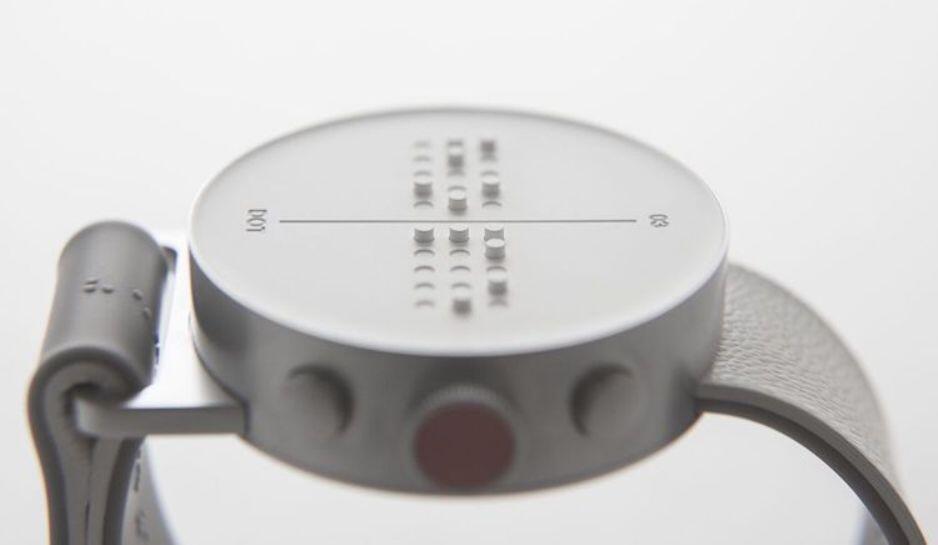 Smartwatch Braille Pertama di Dunia, Gan