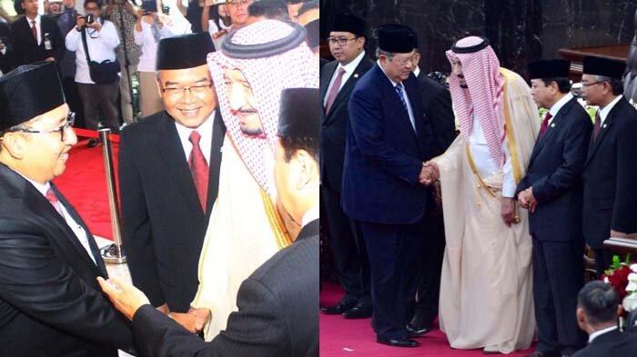 Beda dengan Ahok, Begini Gaya SBY dan Fadli Zon saat Salaman dengan Raja Arab