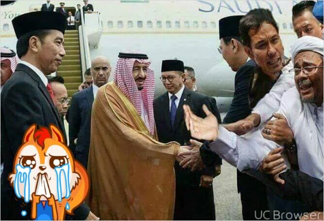 Apa manfaat politik Ahok dan Rizieq 'bertemu' Raja Salman?