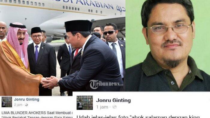 Sebut Foto Ahok Salami Raja Arab Hoax, Jonru Mengaku Khilaf