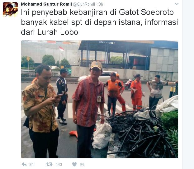 Heran dengan Banjir Akhir-akhir Ini, Ahok akan Sebar CCTV