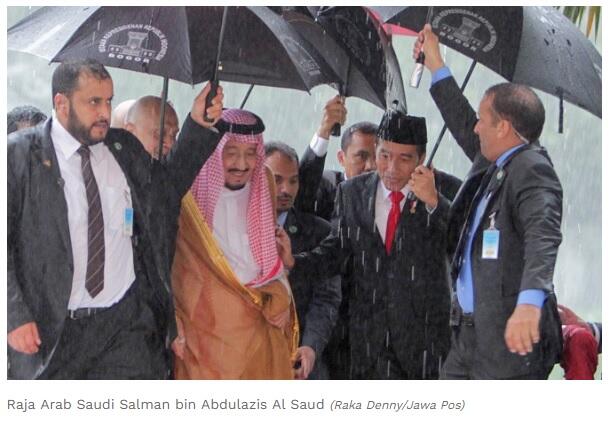 Jokowi dan Raja Salman Bagai Ayah dan Anak