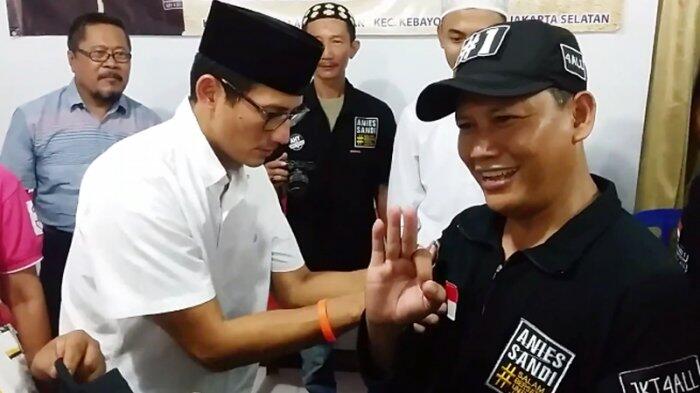 Sandiaga: Ini Bukan Kampanye, Kami Tak Tunjuk Tiga, Tapi Oke Oce