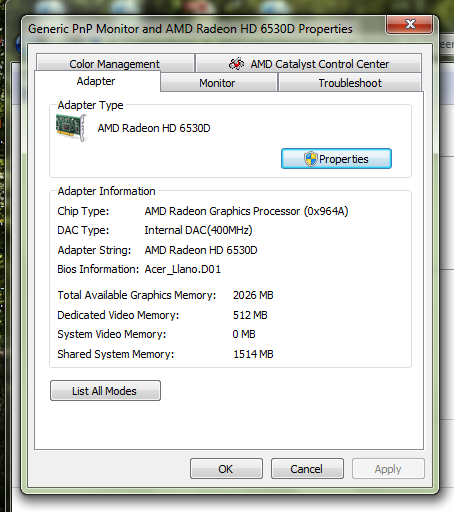 AMD yg Vramnya 512mb vs Intel HD Grapics Vram nya (512mb) !!!
