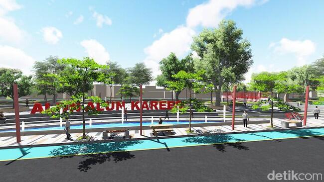 Bantaran Sungai Cikapundung di Bandung Bakal Jadi Keren Seperti Ini