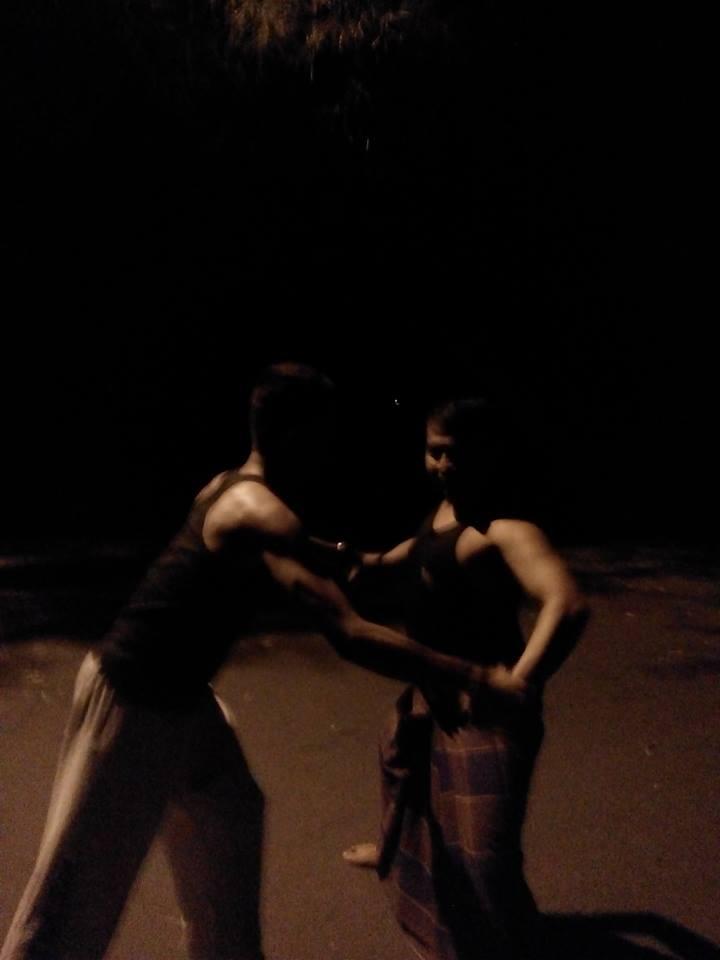 PENAMPAKAN &amp; KESURUPAN Saat Ane latihan Bela Diri Tengah Malam 
