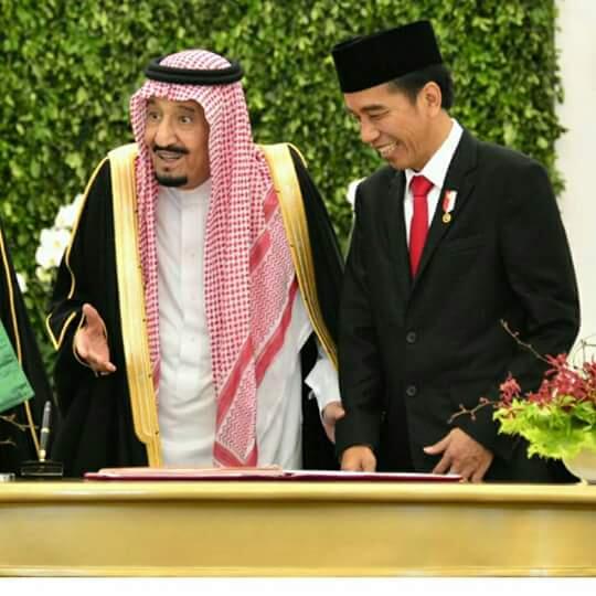 Kunjungan Raja Salman Dinilai Tingkatkan Citra Jokowi