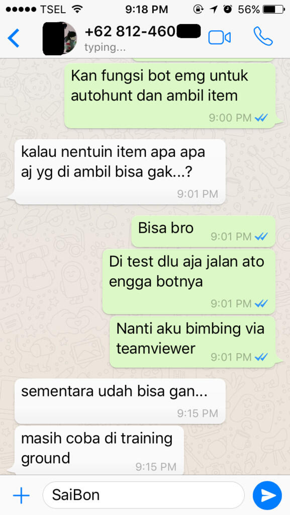 JUAL BOT RAGNAROK / RO GRAVINDO GRATIS BIAYA UPDATE GRATIS BIAYA SETTING