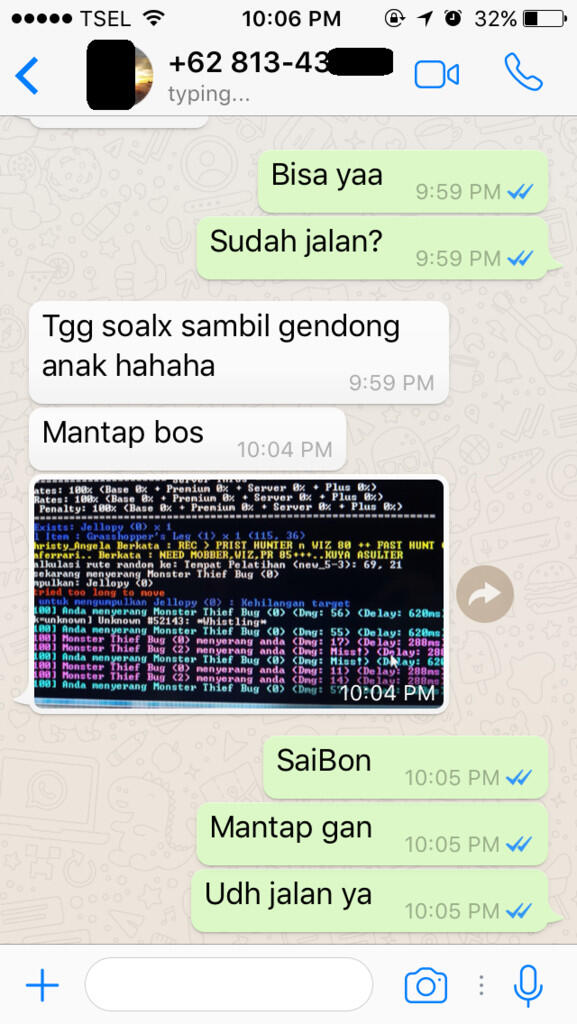 JUAL BOT RAGNAROK / RO GRAVINDO GRATIS BIAYA UPDATE GRATIS BIAYA SETTING