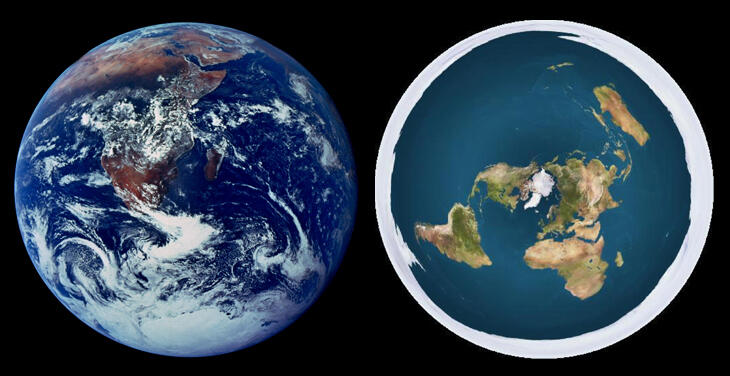 Nah loh Astronotnya Sudah Jawab, Bumi Datar VS Bumi Bulat 