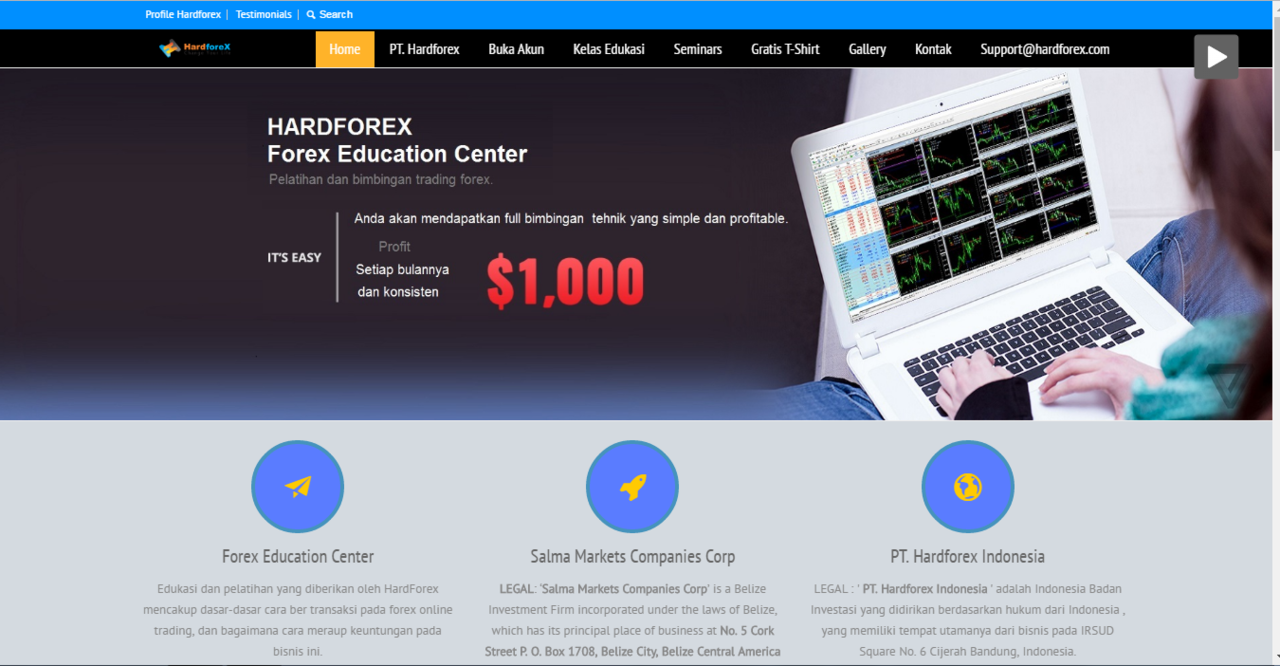 Komunitas HARDFOREX pusat edukasi &amp; bimbingan trading forex GRATIS 
