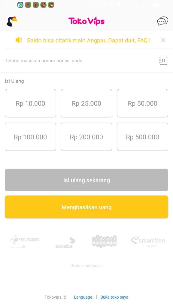 Mau Dapat Uang Setiap Hari Minimal 1000 Rupiah Gratis Dengan Membaca Berita
