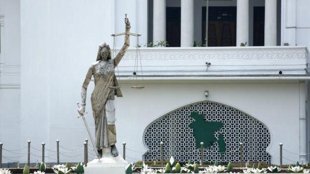 Umat Islam Bangladesh kembali protes patung dewi keadilan
