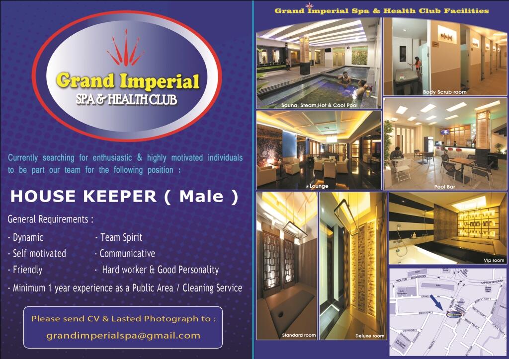 Lowongan Housekeeping