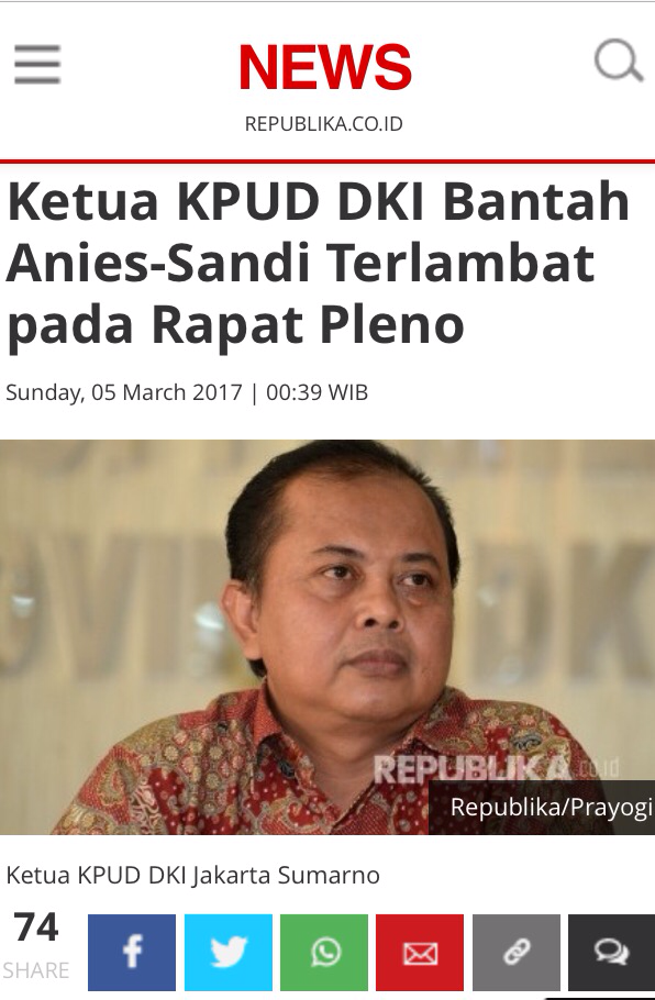 Anies Baswedan Tolak Komentar Soal Walk Out Ahok-Djarot