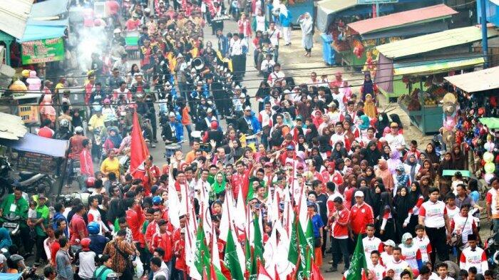 Kirab Kebangsaan Taruna Merah Putih di Subang: Membela Pancasila dan NKRI