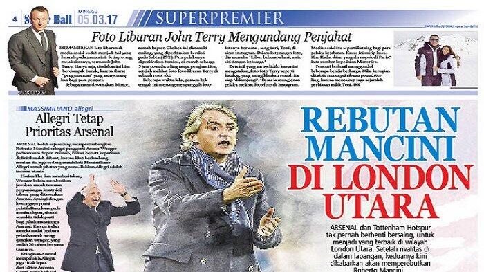 Arsenal dan Tottenham Hotspur Berebut Dapatkan Roberto Mancini