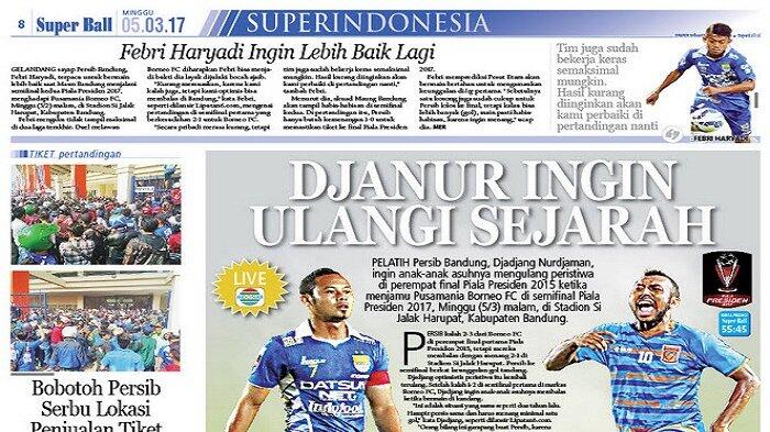 Djadjang Nurdjaman Ingin Ulang Sejarah