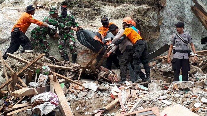 Tim SAR Gabungan Temukan Jenazah Tugiyem Korban Longsor di Dusun Jentir