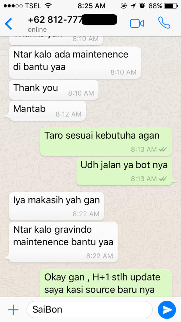 JUAL BOT RAGNAROK / RO GRAVINDO GRATIS BIAYA UPDATE GRATIS BIAYA SETTING