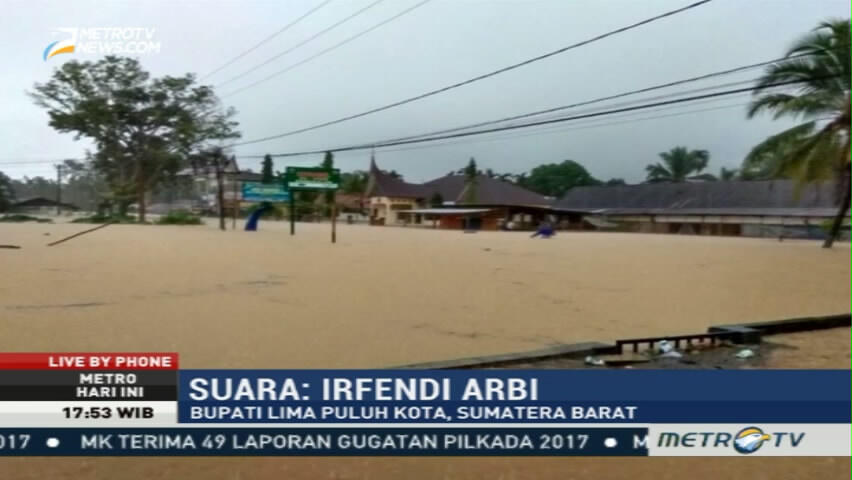 Akses Jalan Sumbar-Riau Masih Terputus