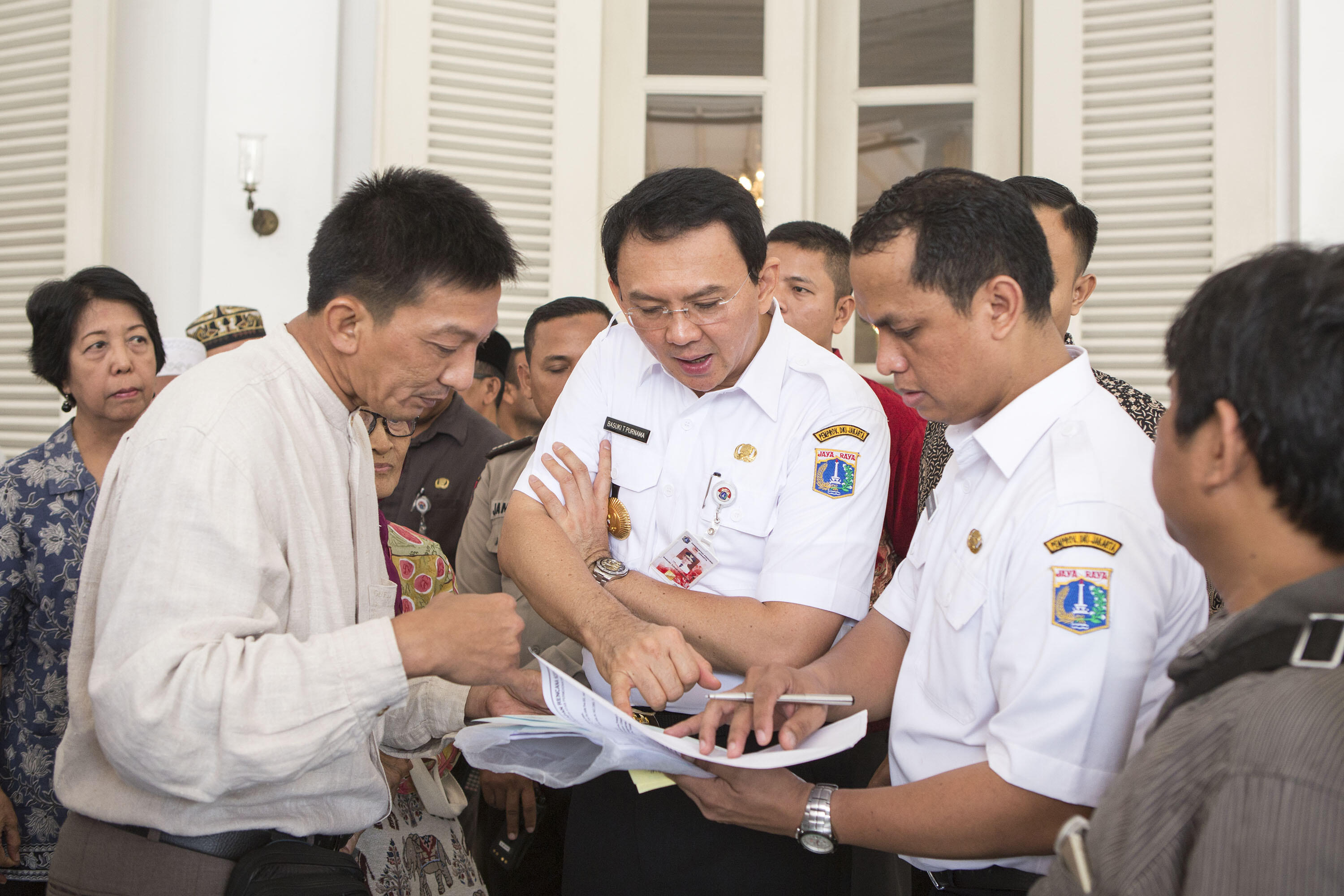 Antrean untuk Bertemu Ahok Membludak