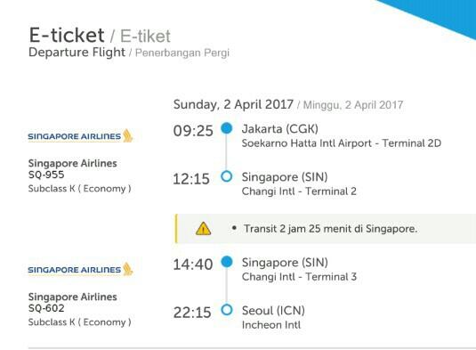 CARI 1 KAWAN LAGI BACKPACKER KOREA 2 APRIL - 10 APRIL 2017