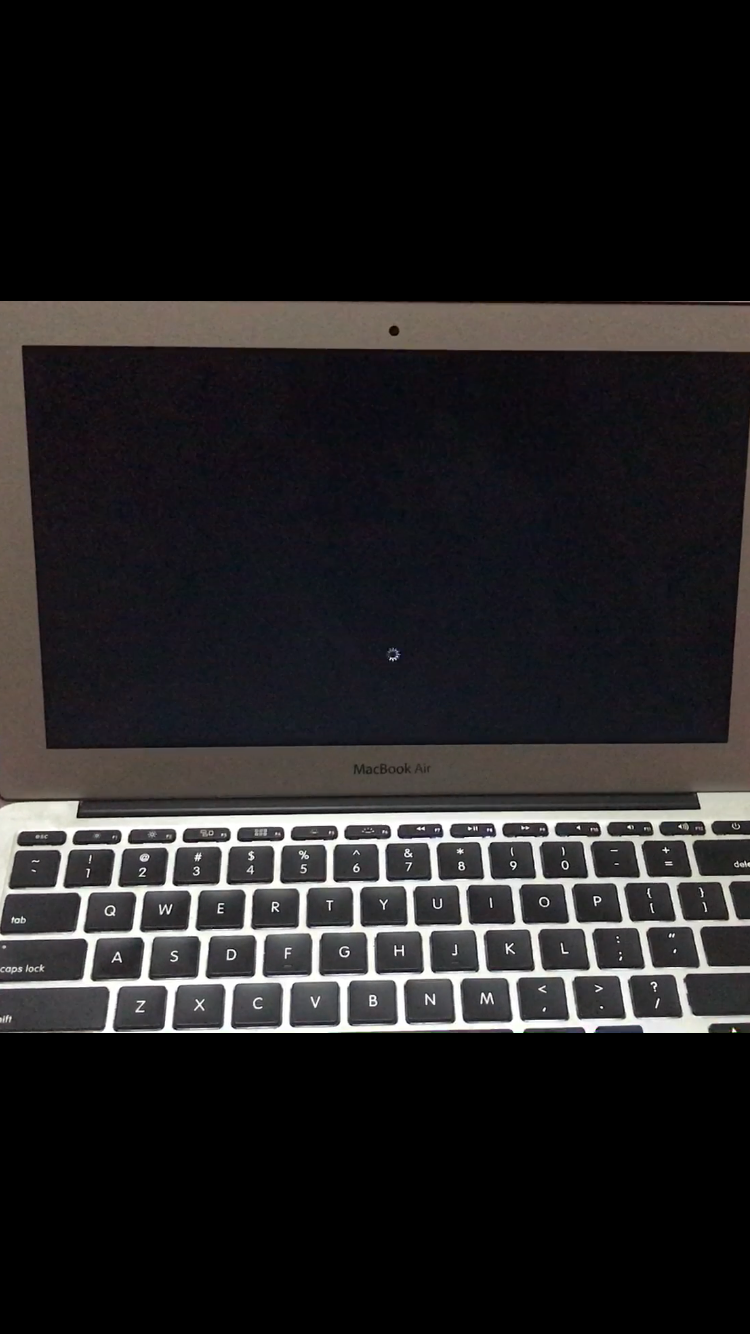 macbook air wont boot