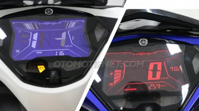 Beda Tipe Yamaha Aerox 155VVA, Beda Pula Warna Speedometernya