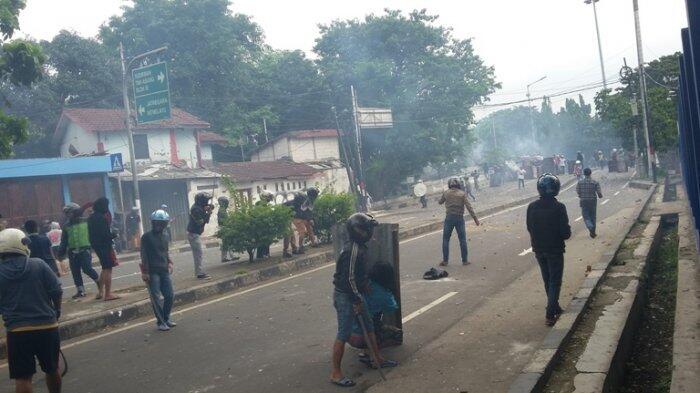 Bentrokan Pecah Lagi di Manggarai, Suasana Mencekam