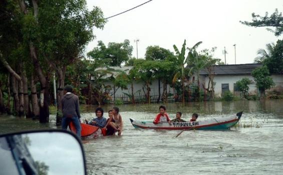 Sebelas Desa di Kabupaten Kuansing Terendam