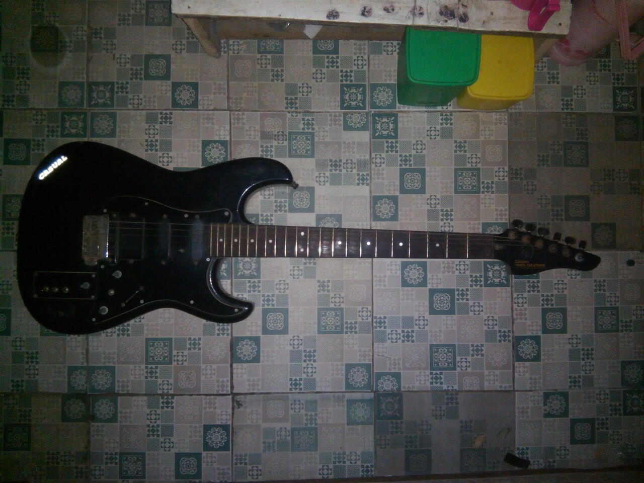 gitar casio stratocaster