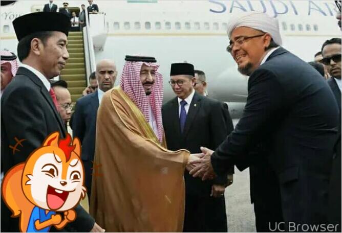 Lieus: Salaman dengan Ahok, Raja Salman Bakal Cuci Tangannya Lama